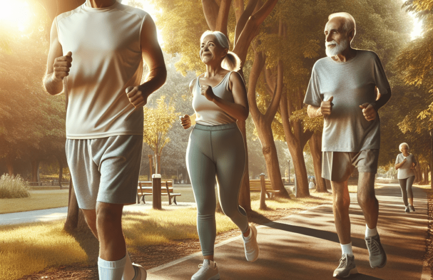 jogging for senior citizens