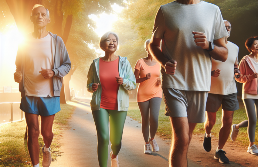 jogging for senior citizens