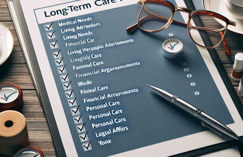 long-term care planning checklist