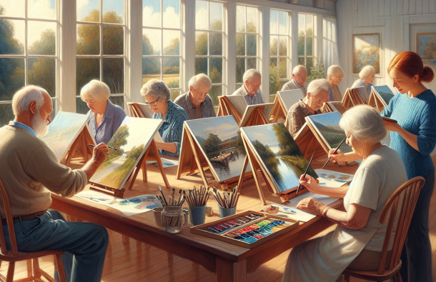 painting classes for retirees