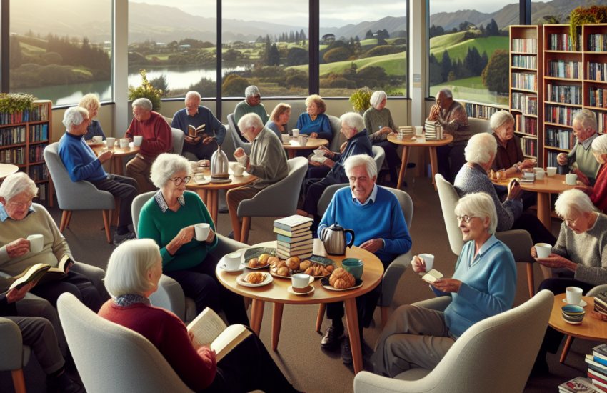 retiree book clubs nz