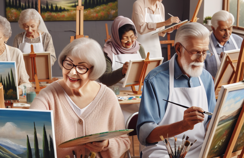 painting classes for retirees