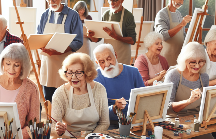 painting classes for retirees